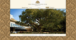 Desktop Screenshot of neworleanscountryclub.com